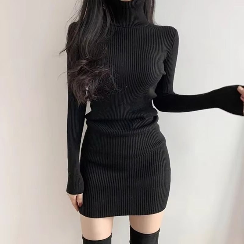 Sexy Slim Bodycon Sweater Dress