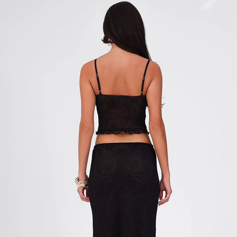 Diane Lace Sexy Two Piece Set