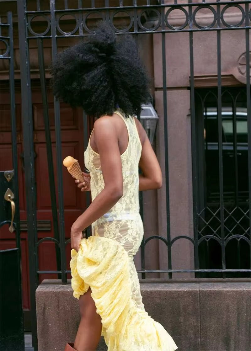 Affordable Lace Midi Dress for Wedding Guests | US & Worldwide Shipping