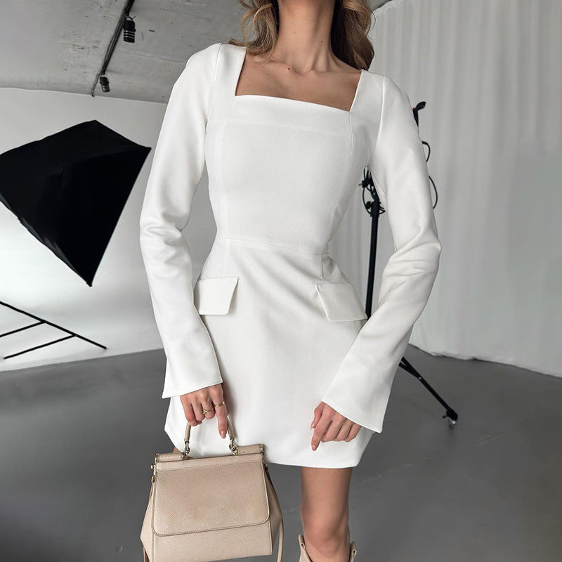 Phyllis Bandage Long Sleeve Sexy Mini Dress