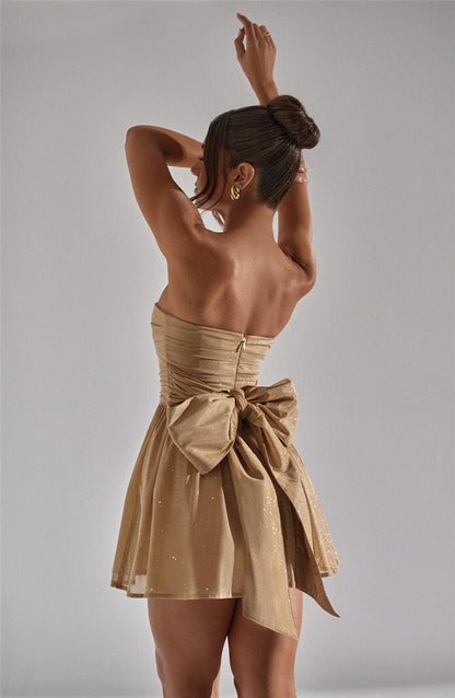 Jessie Strapless Sexy Mini Dress