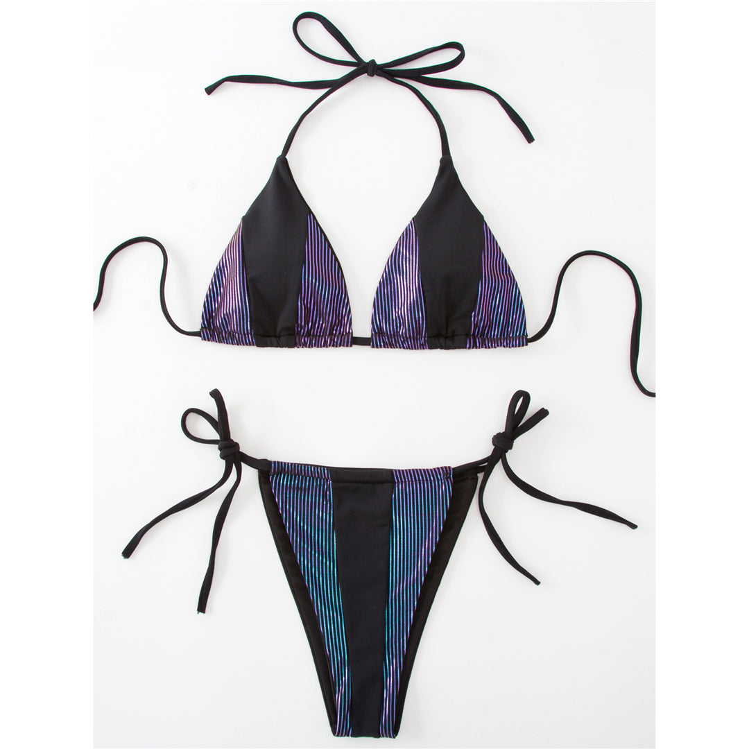 Paula Splicing Halter Bikini