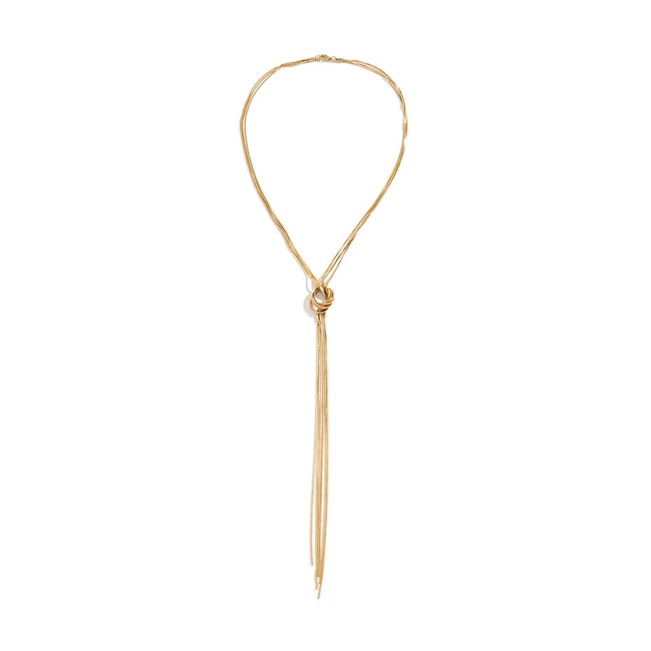 Jennifer Sexy Adjustable Snake Bone Chain Necklace