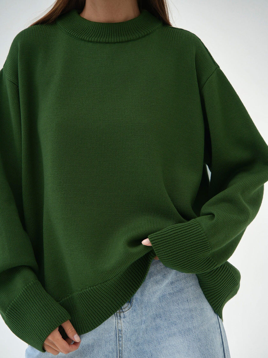 Tina O Neck Oversized Casual Women Sweater