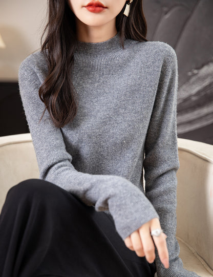 Ruby Woman Long Sleeve Knitted Sweater