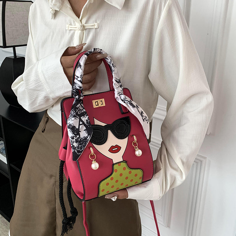 Lucy Woman Glasses Handbag