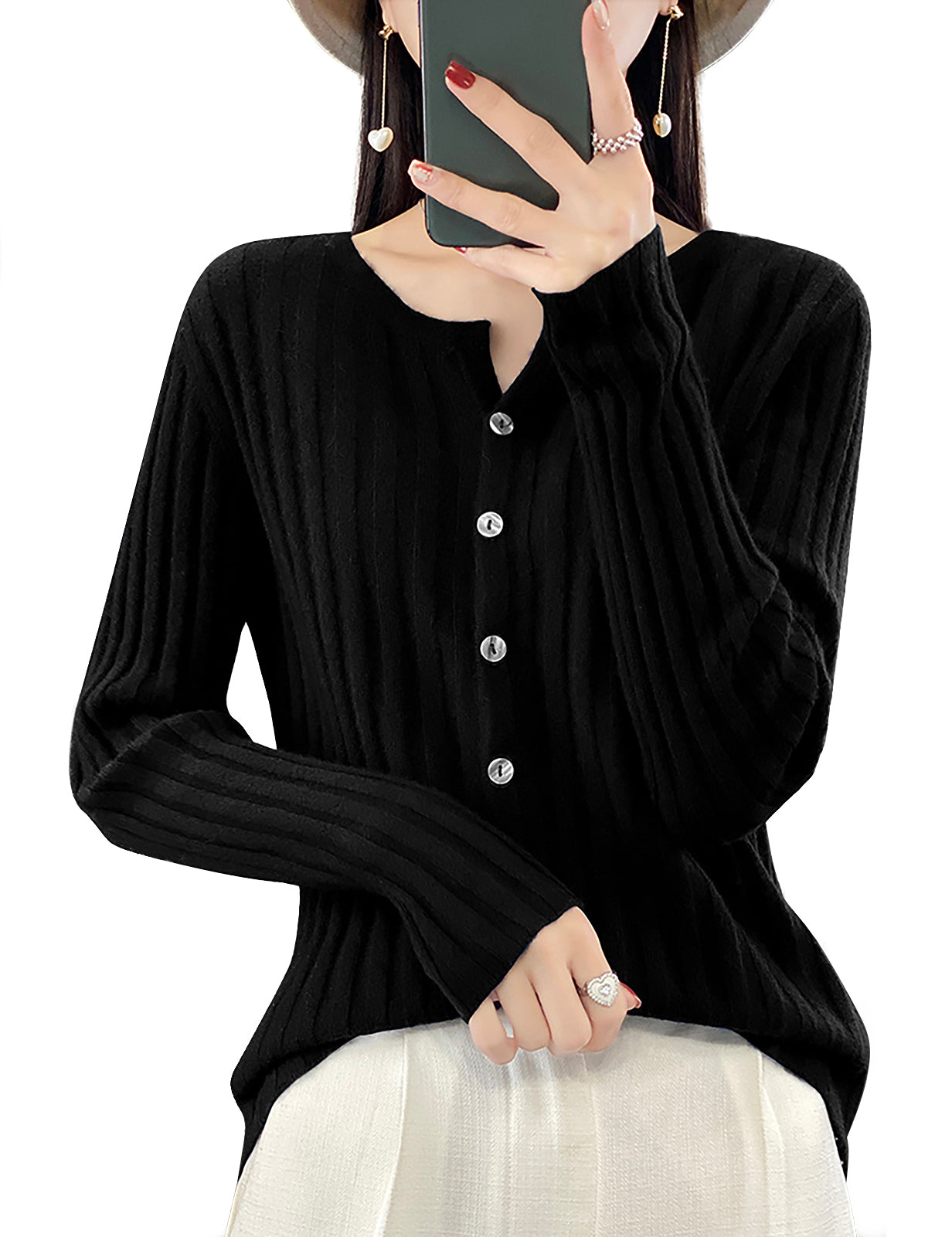 Sally Woman O Neck Sweater