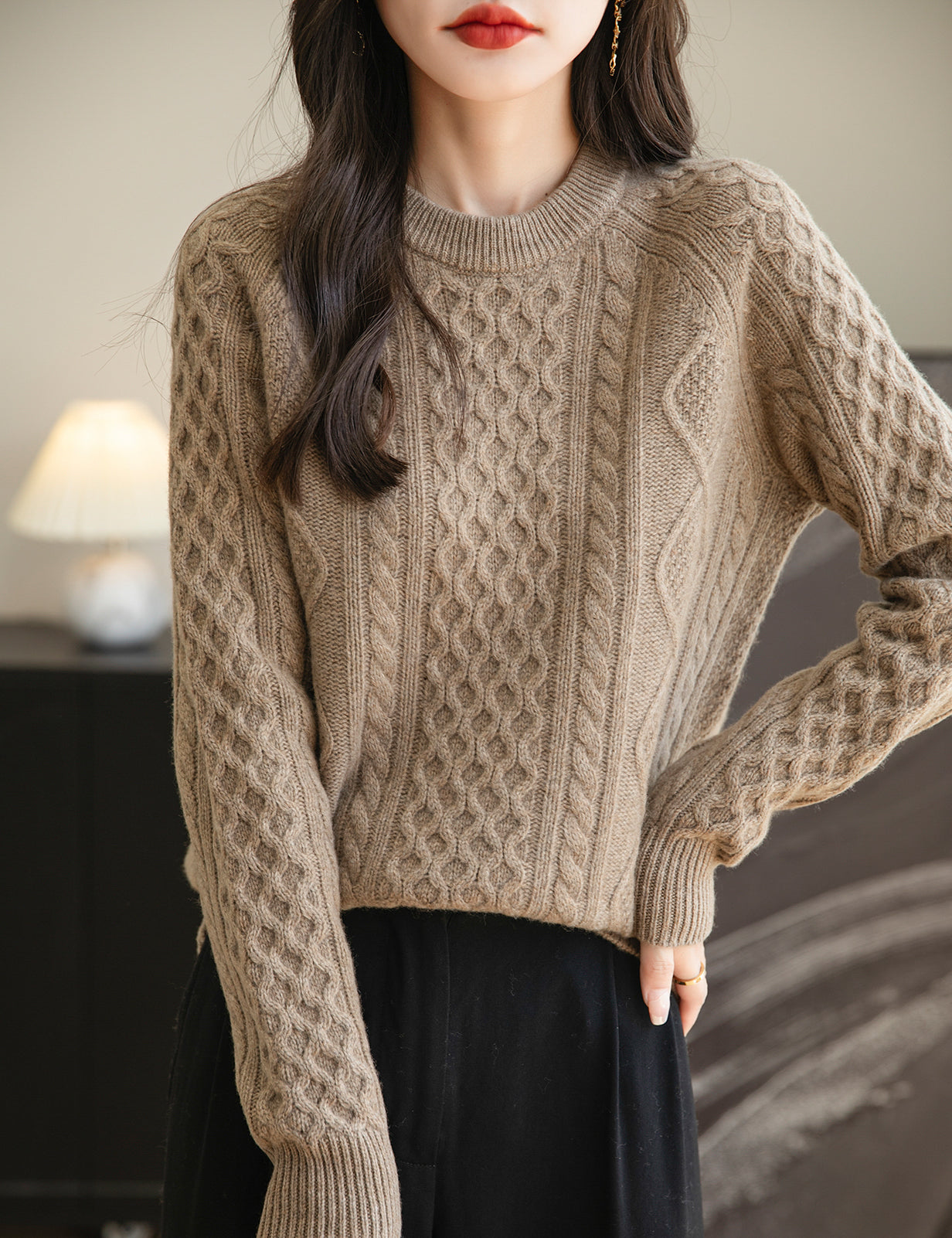 Margie Woman Crew Neck Sweater