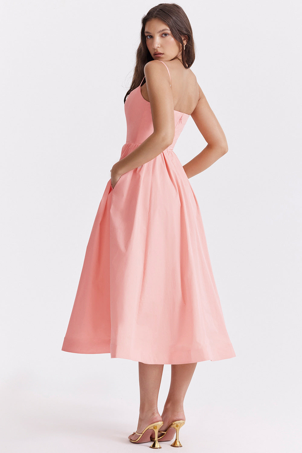 Joan A-line Loose Midi Dress