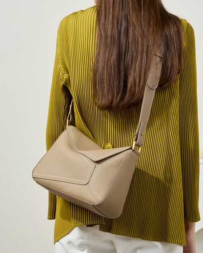 Brenda Woman Leather Underarm Shoulder Bag