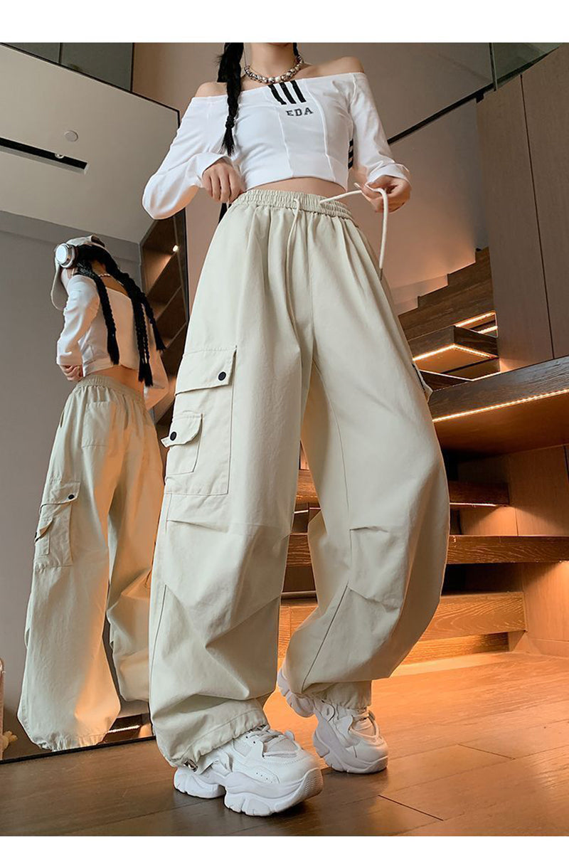 Victoria Women Streetwear Cargo Pants