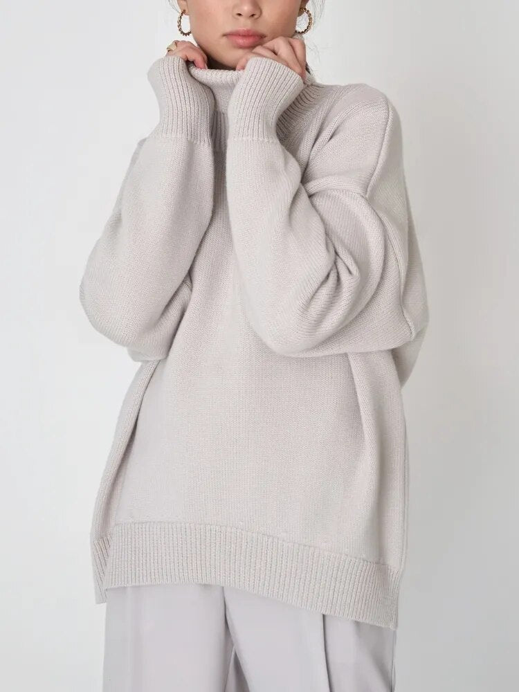 Jade Thick Warm Women Pullover