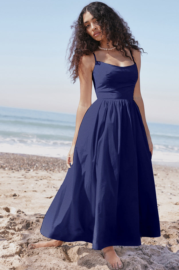 Joan A-line Loose Midi Dress