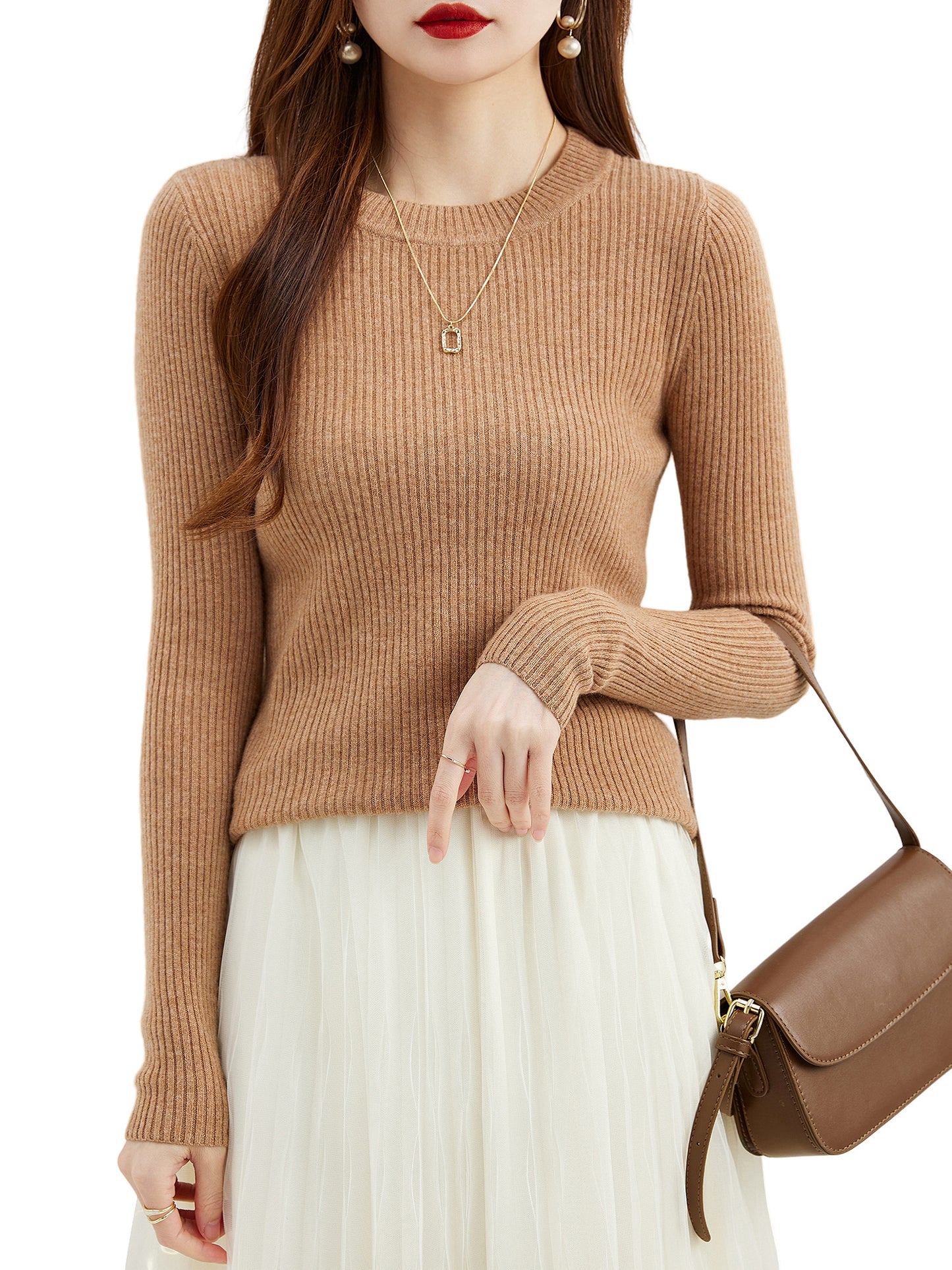 Michele Woman Crewneck Sweater