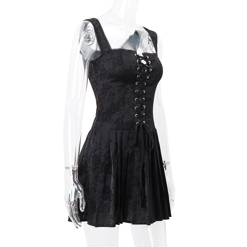 Jane Bandage Hollow Out Backless Sexy Mini Dress