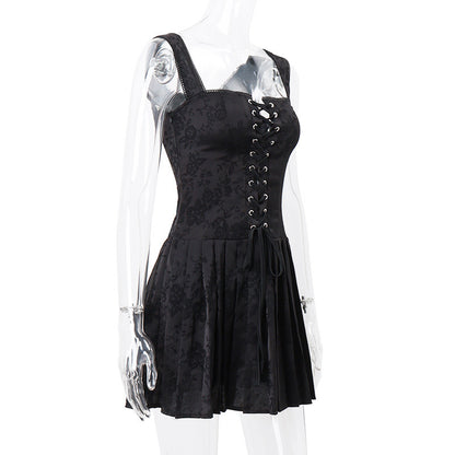 Jane Bandage Hollow Out Backless Sexy Mini Dress