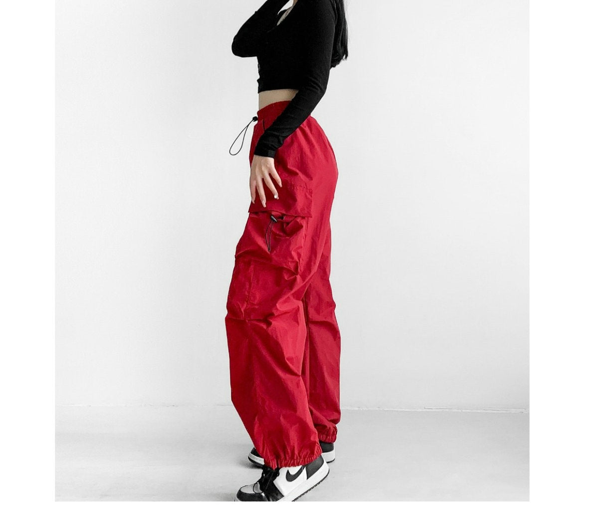 Nancy Wide Leg Baggy Cargo Pants