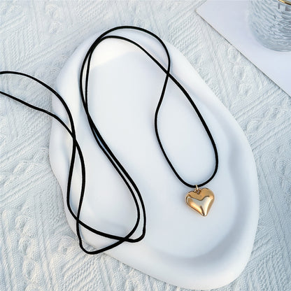 Joan Goth Love Heart Pendant Necklace