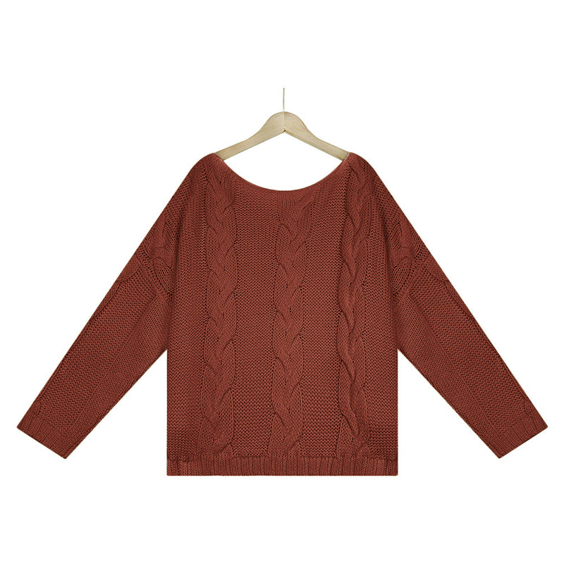 Grace Oversize Twist Bohemian Women Sweater