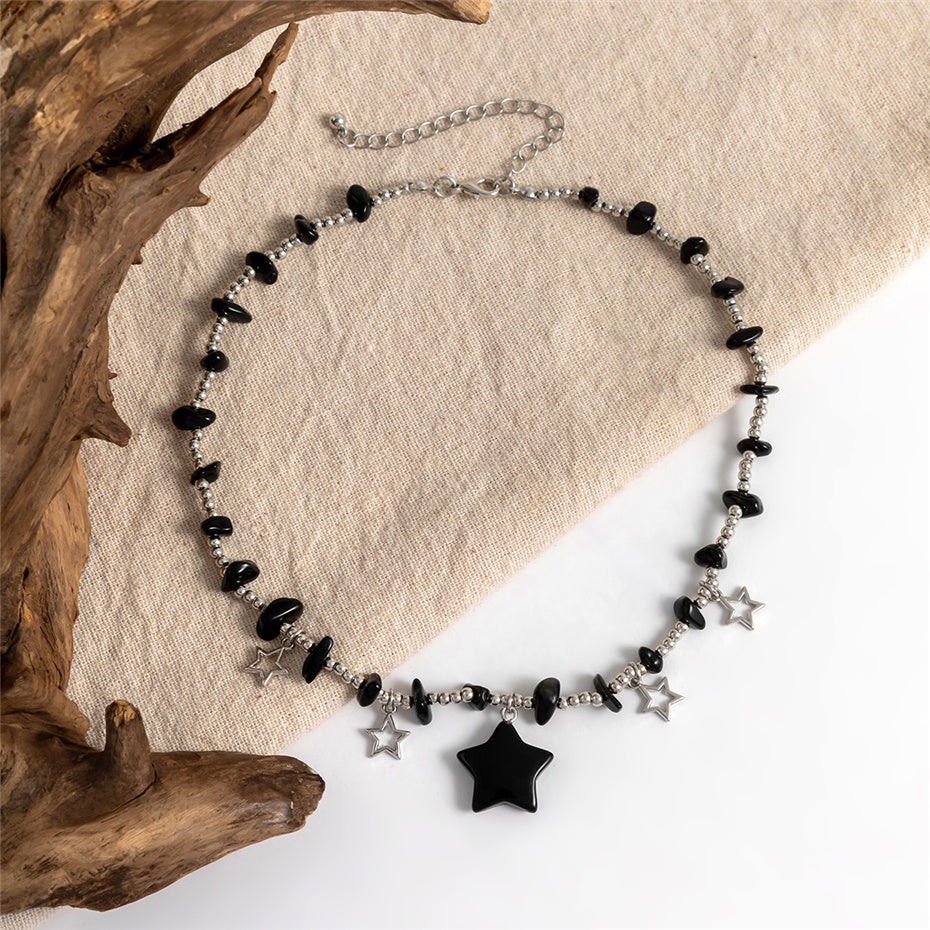 Adrianne Boho Colorful Stone Necklace