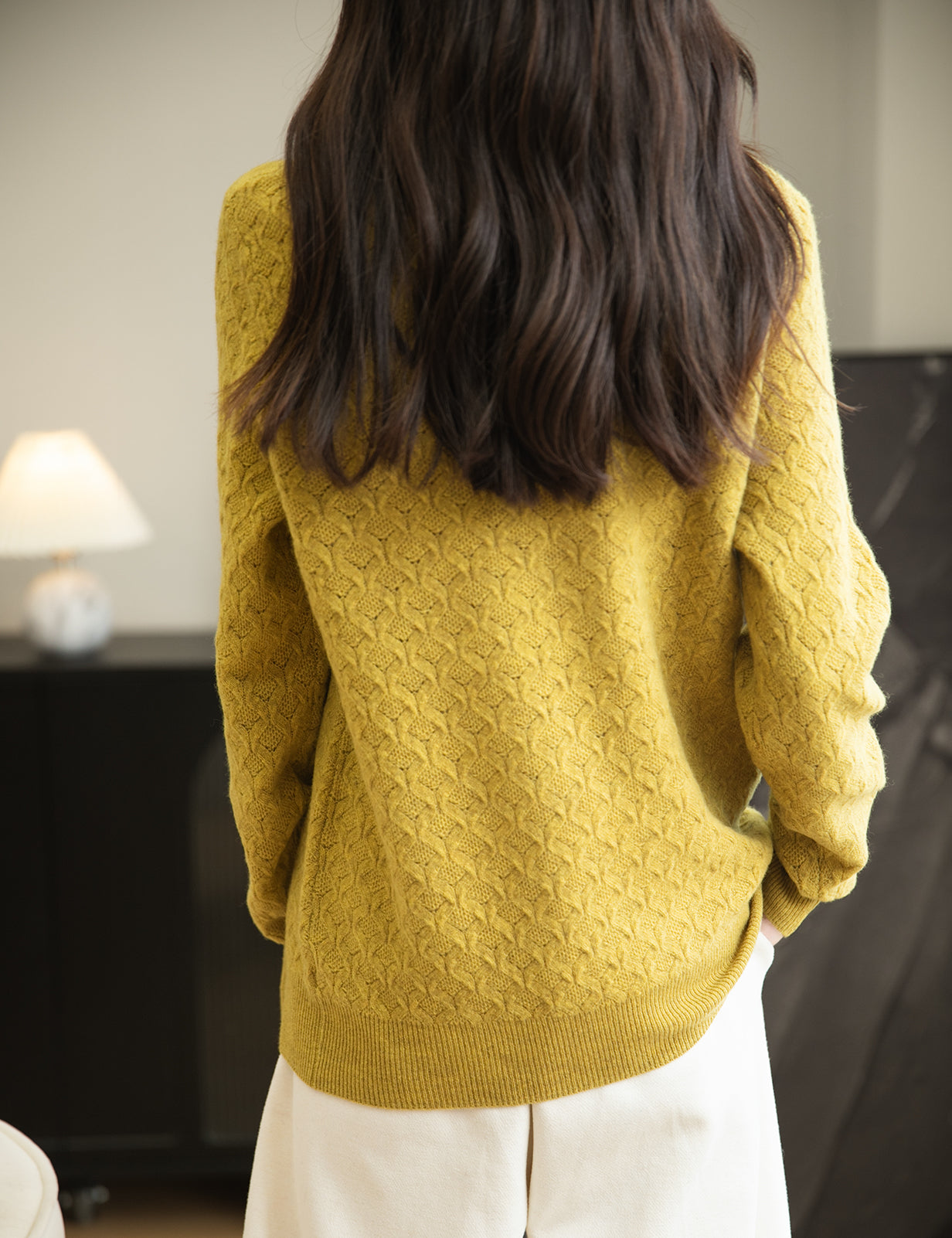 Phyllis Turtleneck Woman Knit Sweater