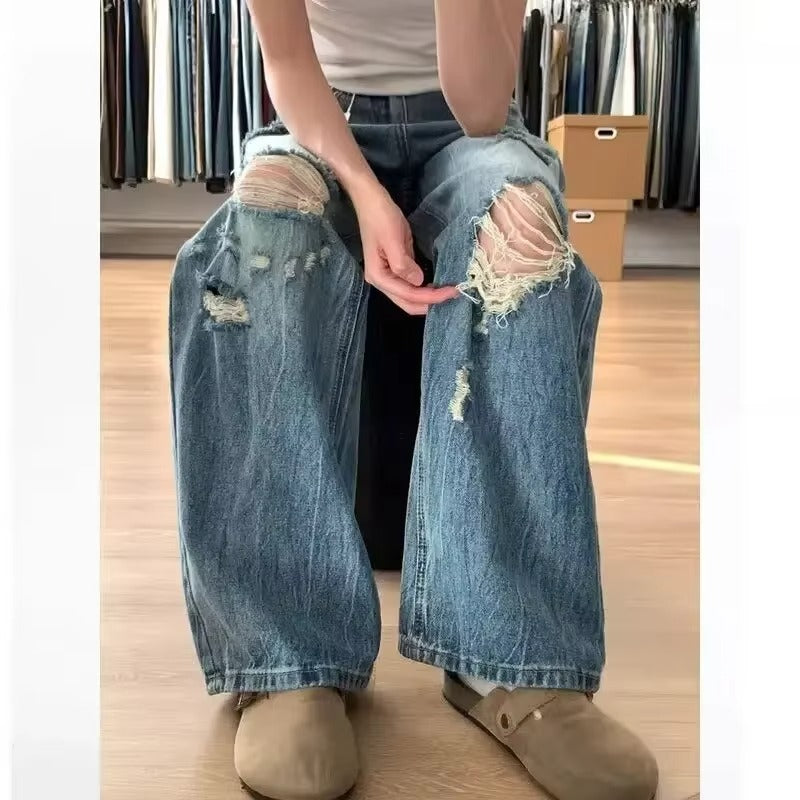 Tall Retro Wide Leg Jeans for Women