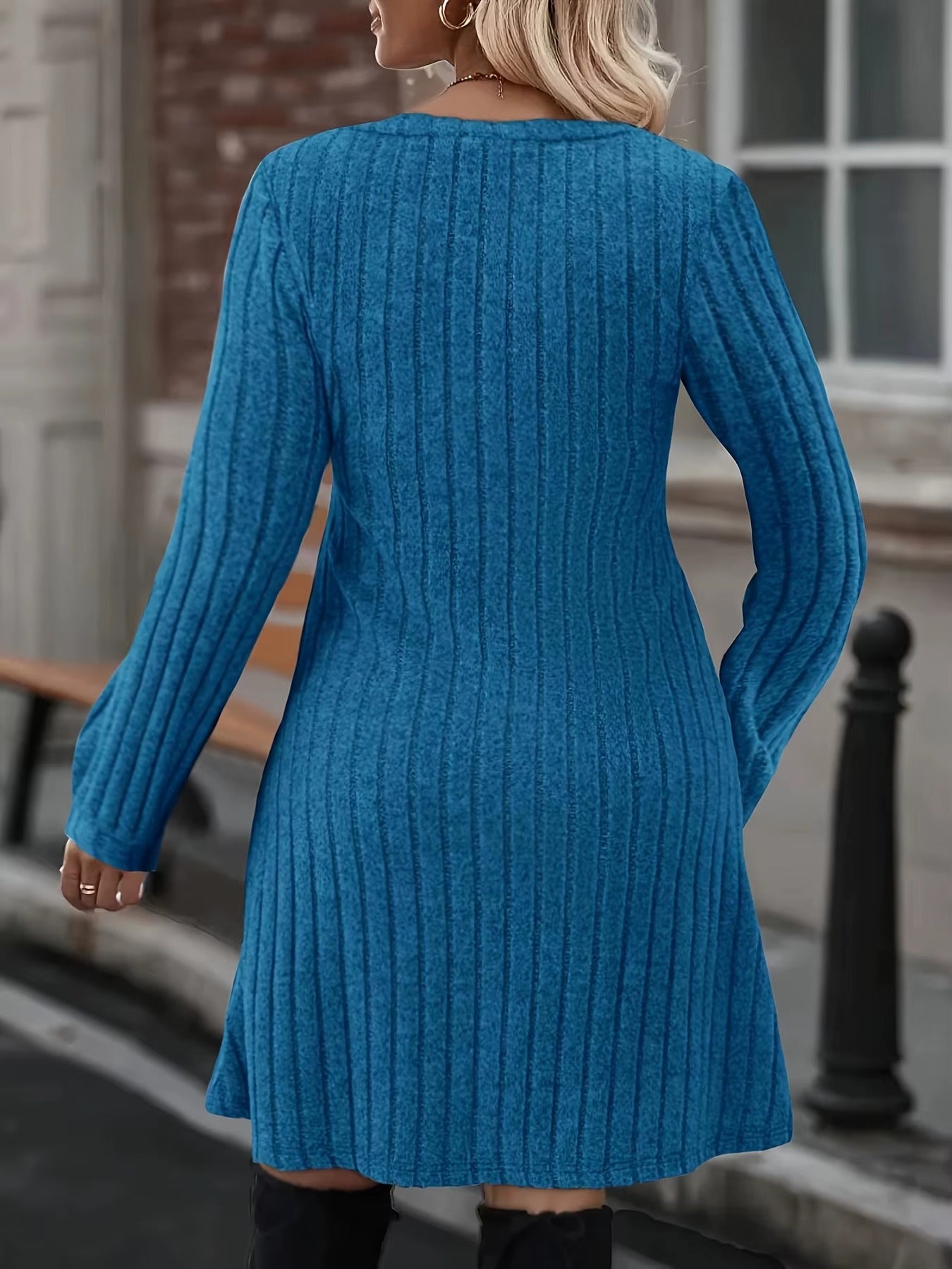 Fashion Loose Casual Printed Dress Look