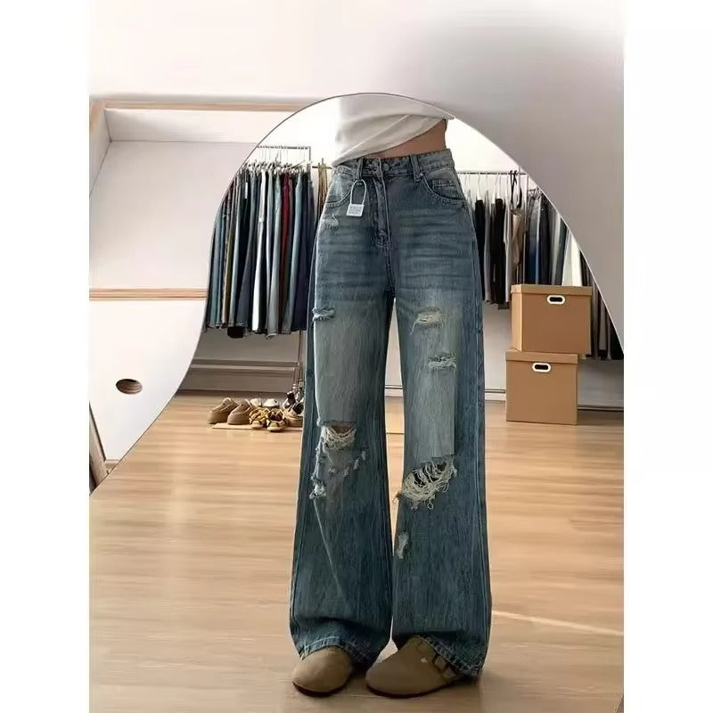 Tall Retro Wide Leg Jeans for Women