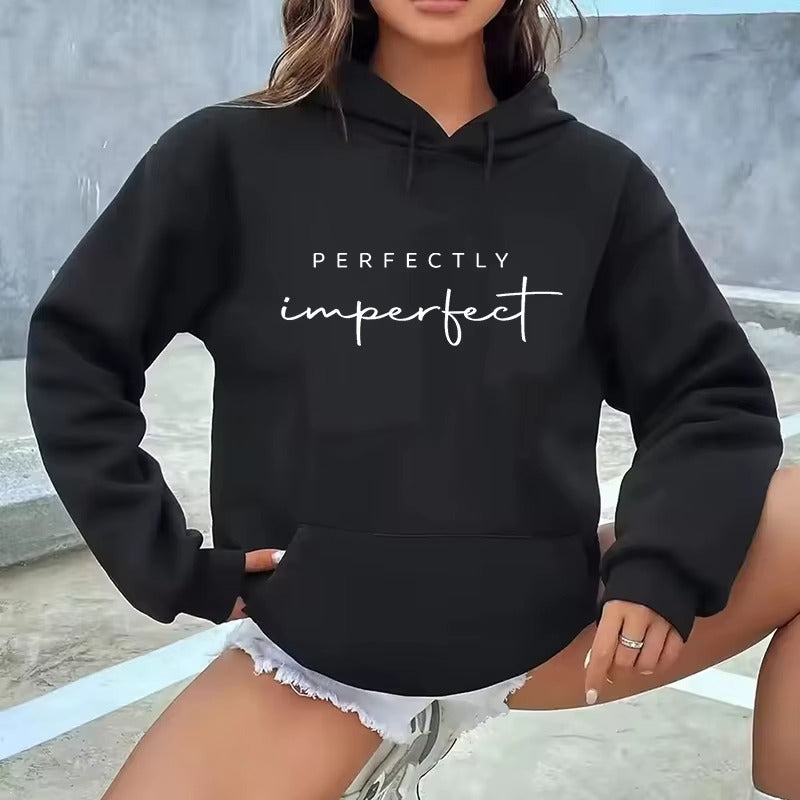 The "Perfectly Imperfect" Crewneck Hoodie - Women's Y2K Essential