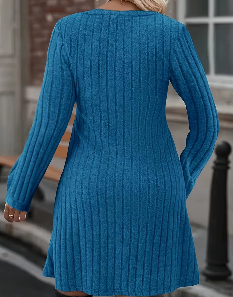 Fashion Loose Casual Printed Dress Look