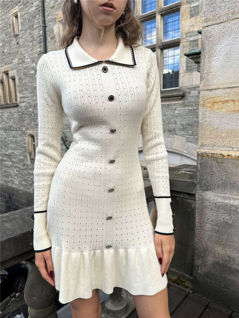 Sandy Long Sleeve Knit Dress