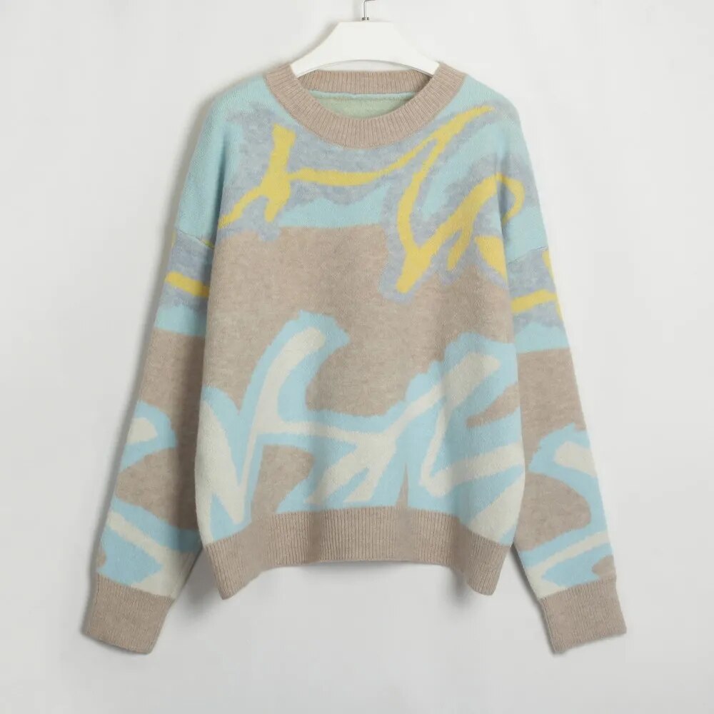 Lydia Oversize Knitted Women Sweater