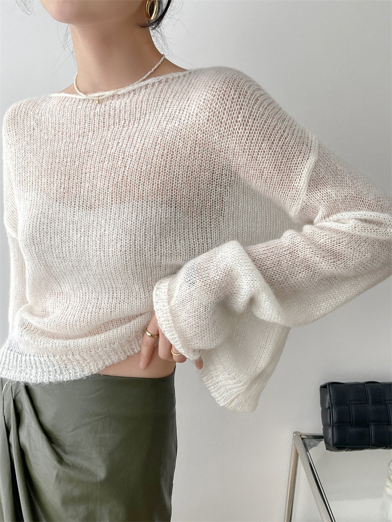 Leah Thin Knitted Woman Sweater