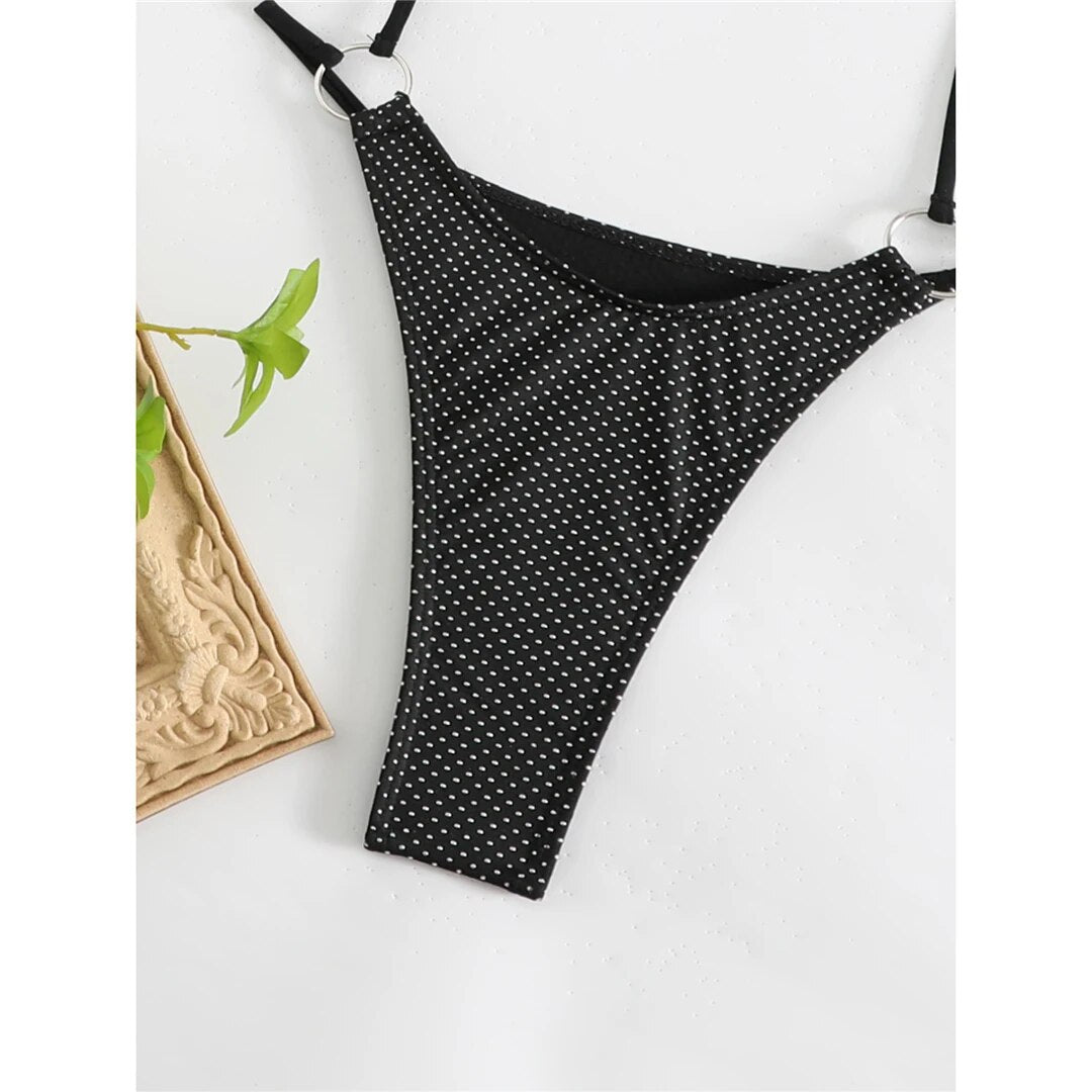 Phyllis Sexy Dots Extreme String Bikini