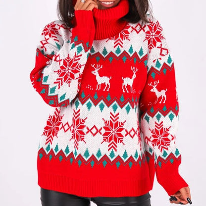 Stacy Full Sleeve Turtleneck Women Sweater