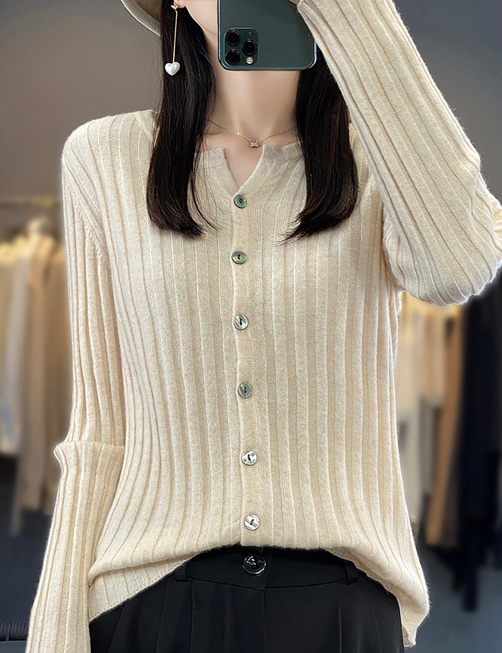 Sally Woman O Neck Sweater