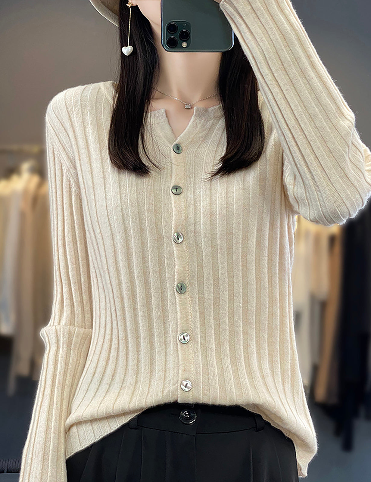 Sally Woman O Neck Sweater
