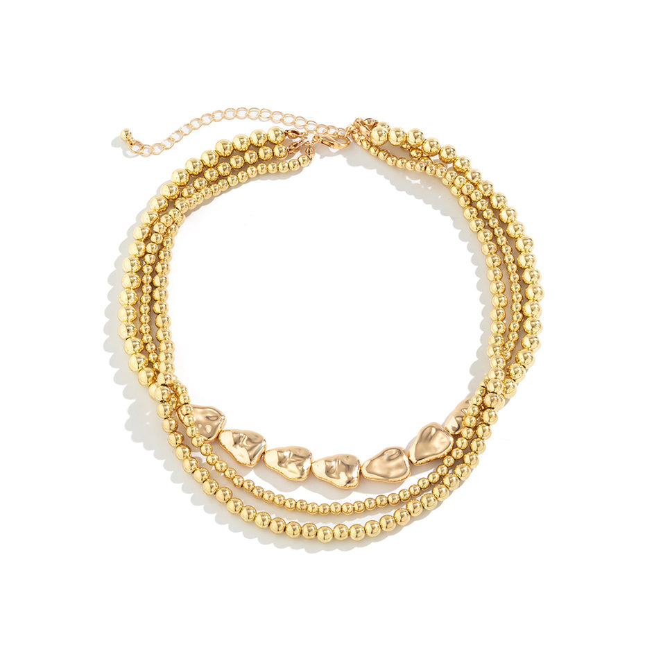 Sally Vintage Multilayer Ball Chain Necklace