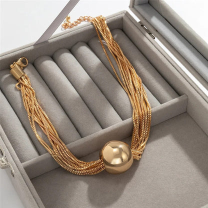 Holly Twisted Chunky Chain Necklace