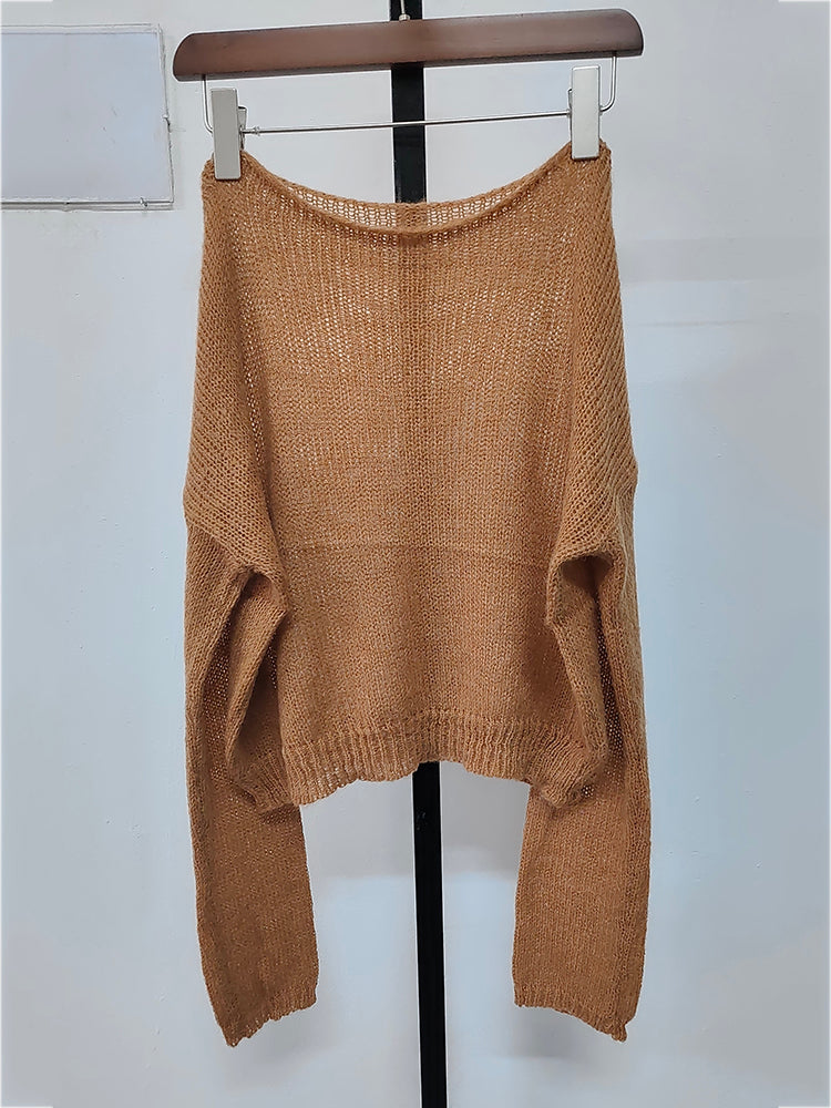 Leah Thin Knitted Woman Sweater