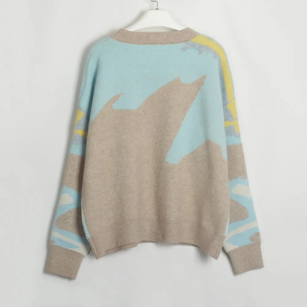 Lydia Oversize Knitted Women Sweater