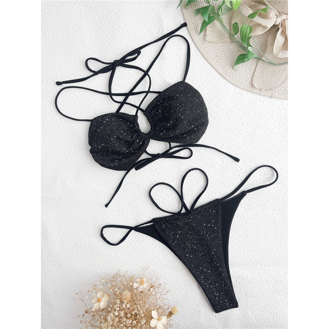 Miranda Sexy Glitter Sparkling Bikini