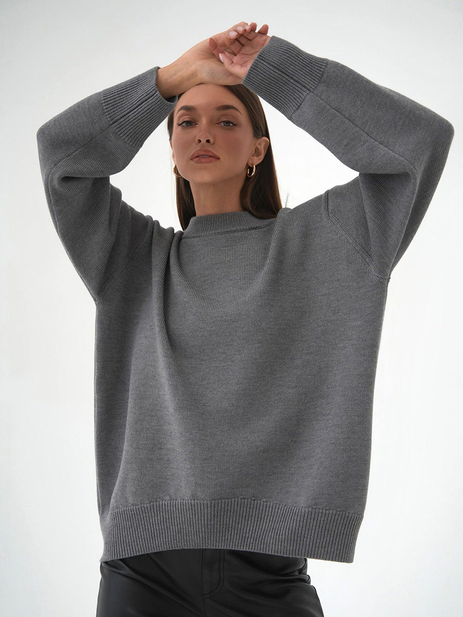 Tina O Neck Oversized Casual Women Sweater