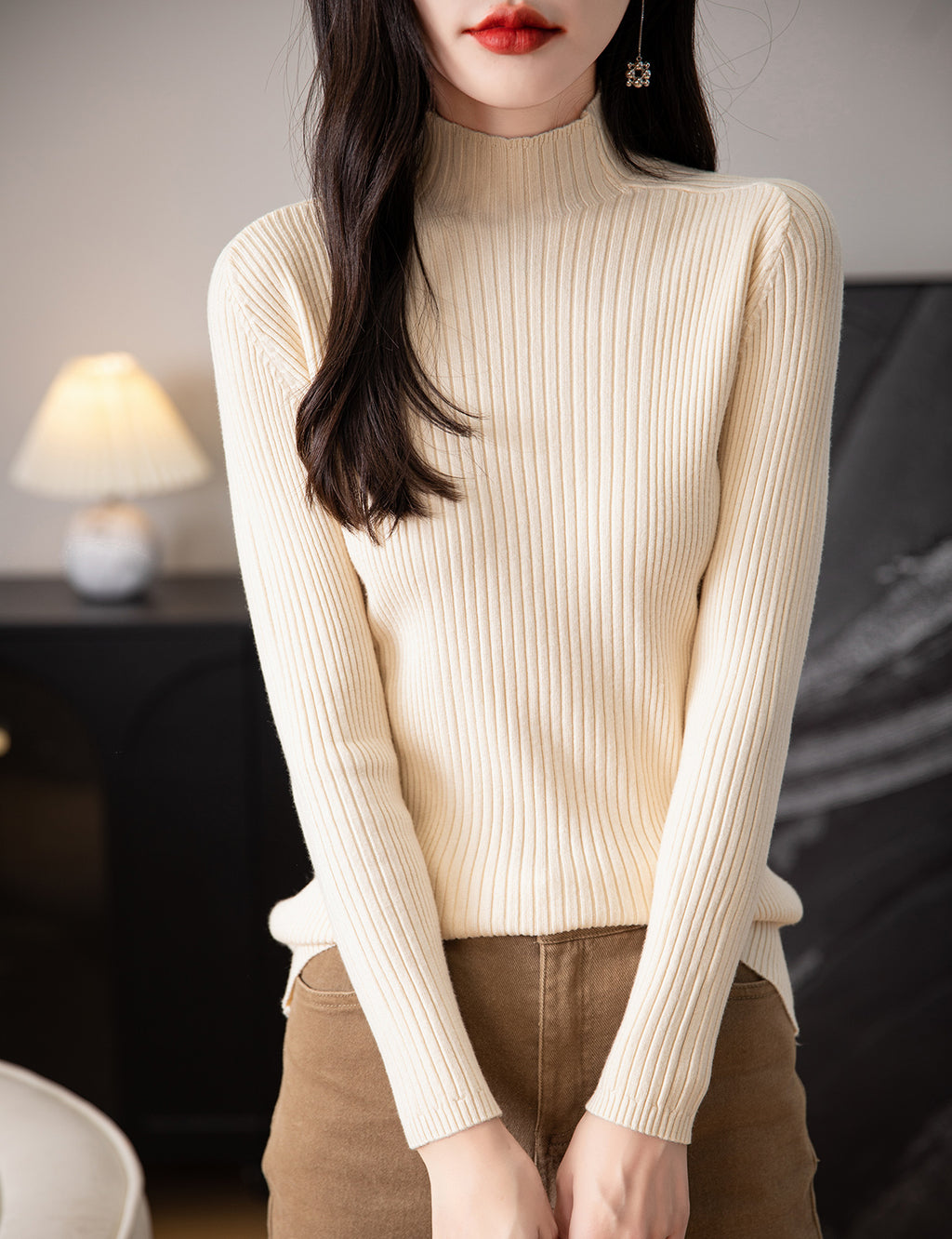 Holly Turtleneck Woman Sweater
