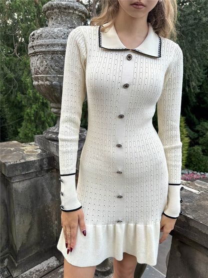 Sandy Long Sleeve Knit Dress