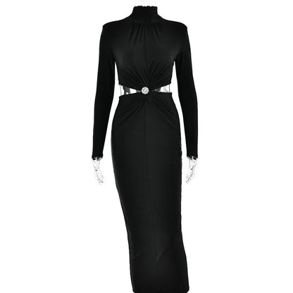 Joan Hollow Out Sexy Maxi Dress