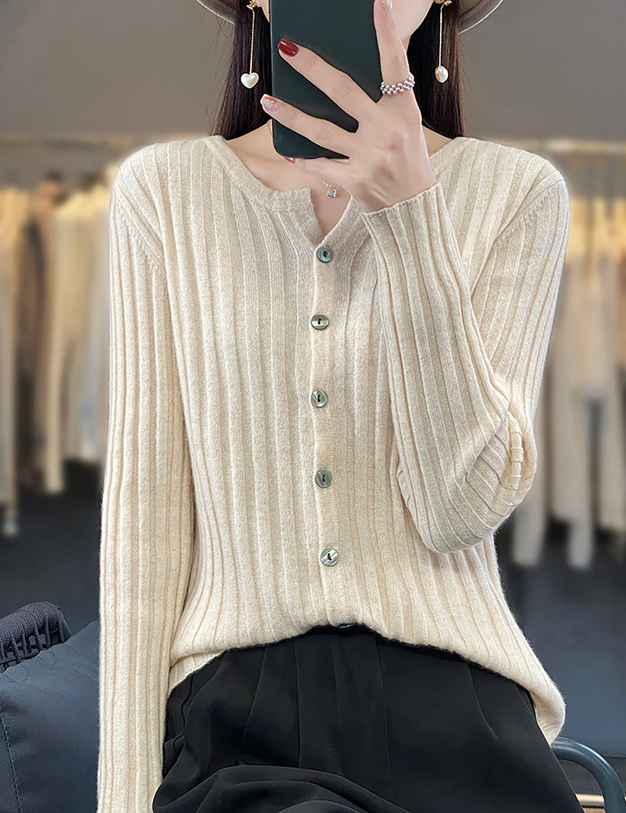 Sally Woman O Neck Sweater