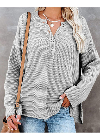Veronica Vintage Long Sleeve Women Sweater