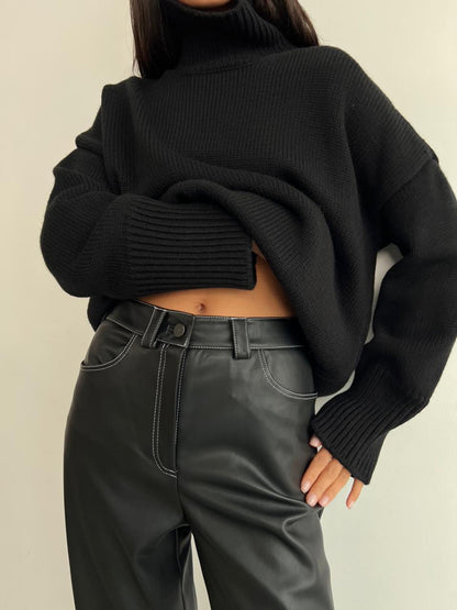 Susanna Women Oversized Casual Loose Knitted Jumper