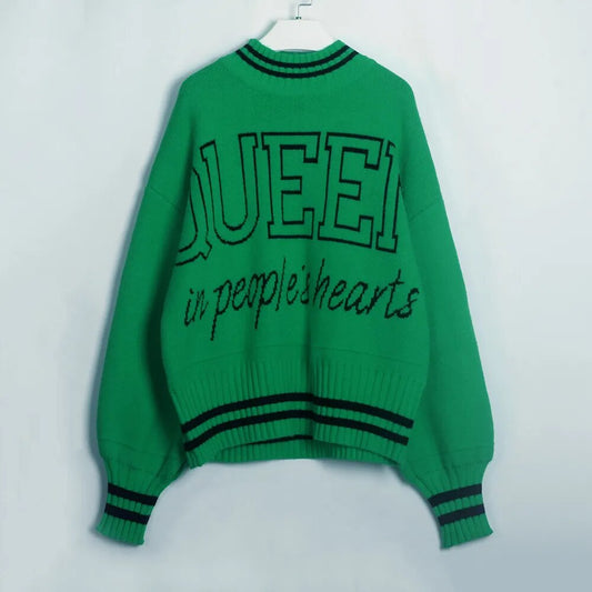 Monica Round Neck Long Sleeve Women Sweater